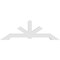 Ekena Millwork Vanguard Architectural Grade PVC Gable Bracket, 96"W x 32"H x 4"D x 6"F, 8/12 Pitch GBP096X32X0406VAN00 - alternate 5